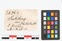 Etikett zu Glasperle (NHMW-PRAE-026864)